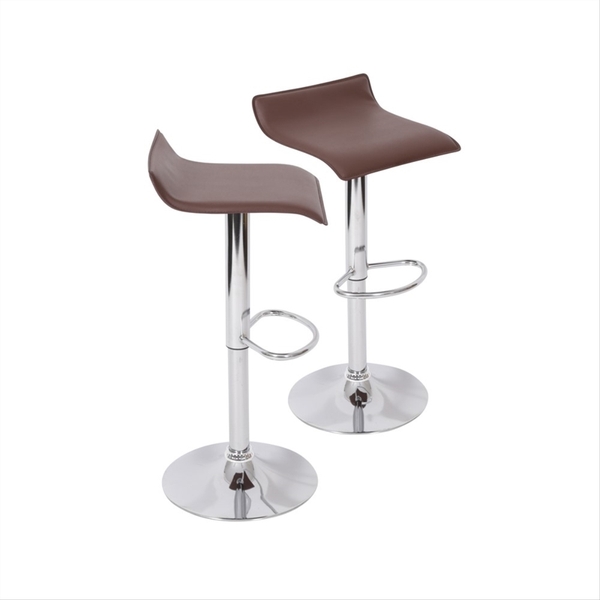 Conjunto De 2 Banquetas 6608- Or Design - Café