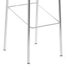 Conjunto De 2 Banquetas Cromado Napa 1743- Carraro - Preto