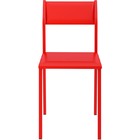 Conjunto De 2 Cadeiras 1709 – Carraro - Vermelho Real