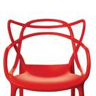 Conjunto De 2 Cadeiras Allegra Vermelha