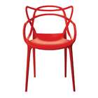 Conjunto De 2 Cadeiras Allegra Vermelha