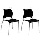 Conjunto De 2 Cadeiras Buritizeiro Preto