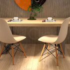 Conjunto De 2 Cadeiras Eames Design Eiffel Para Sala Comercial