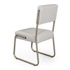 Conjunto De 2 Cadeiras Flórida Couro Sintético Sala De Jantar