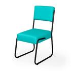 Conjunto De 2 Cadeiras Flórida Couro Sintético Sala De Jantar