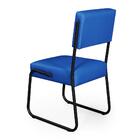 Conjunto De 2 Cadeiras Flórida Couro Sintético Sala De Jantar