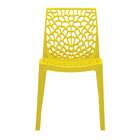Conjunto De 2 Cadeiras Gruv Amarela
