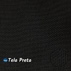 Conjunto De 2 Cadeiras Ibiza Alumínio Preto Tela Preto