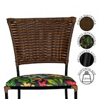 Conjunto de 2 Cadeiras para Área Externa Gramado Fibra Junco