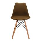 Conjunto De 2 Cadeiras Saarinen Empório  Marrom