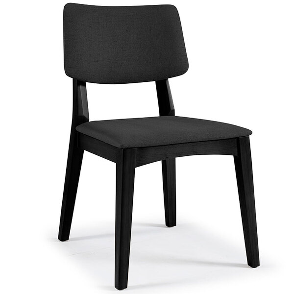 Conjunto De 2 Cadeiras Sintra- Móveis Clement - Preto Ebaniza