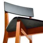 Conjunto De 2 Cadeiras Tóquio Preto E Castanho