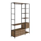 Conjunto De 2 Estantes Guarda Roupa P/ Closet 5 Gavetas