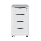 Conjunto De 2 Gaveteiros Hamm Branco