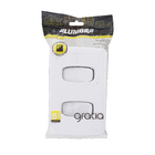 Conjunto de 2 Interruptores Simples 10A 4x2 Branco Gracia
