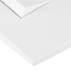 Conjunto de 2 Interruptores Simples Branco Lille Lexman