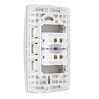 Conjunto de 2 Interruptores Simples Branco Lille Lexman