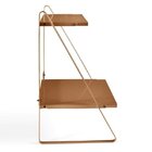 Conjunto De 2 Mesas De Cabeceira Em Aço Begônia Cabecasa Made