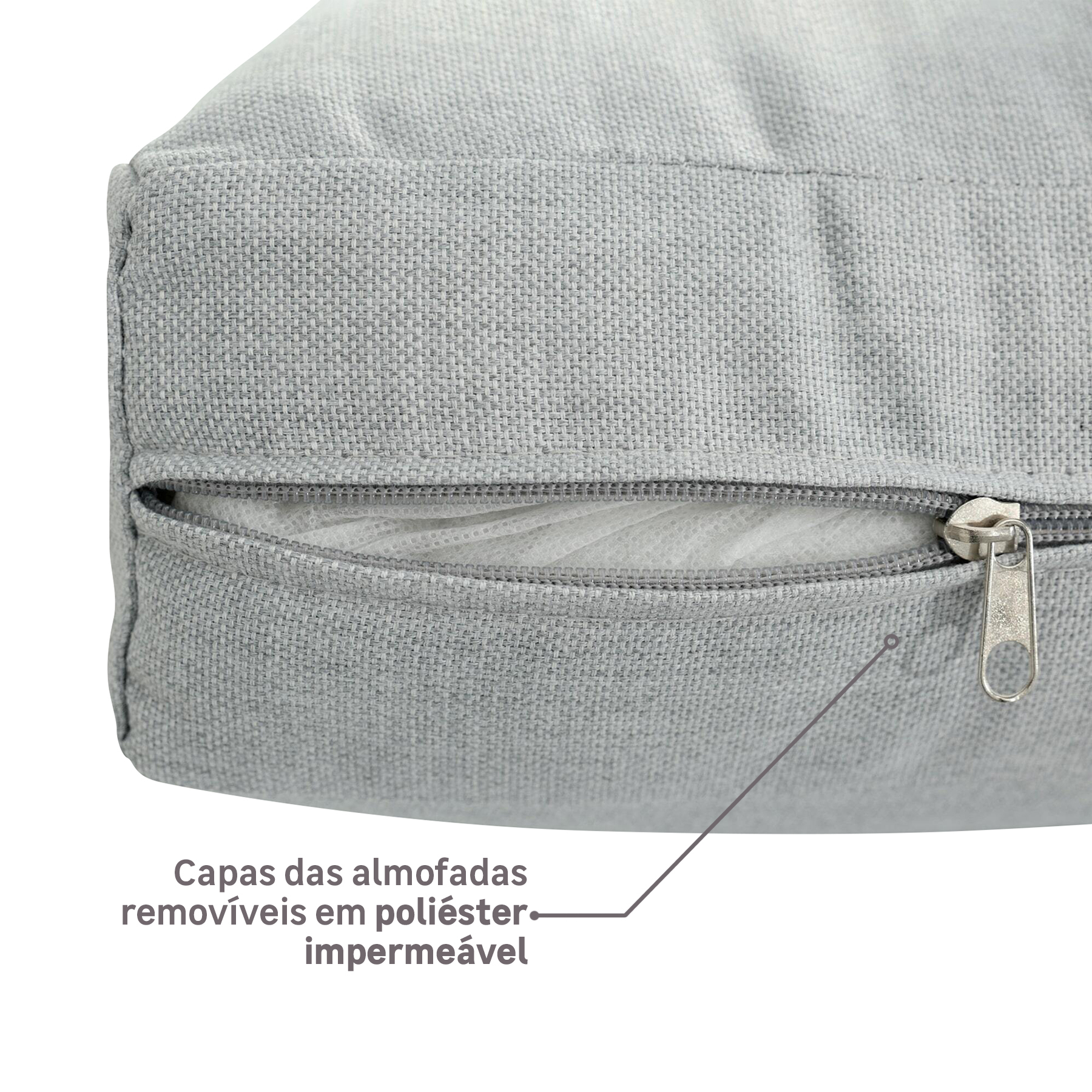 Conjunto de 2 Poltronas Athena Naterial