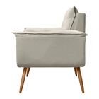 Conjunto De 2 Poltronas Opala Veludo Star Confort