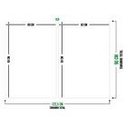 Conjunto De 2 Telas Decorativa Buda Neutro