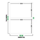 Conjunto De 2 Telas Decorativa Buda New