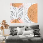 Conjunto De 2 Telas Decorativa Premium