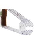 Conjunto De 3 Cabides Dasplast 0005 Cristal