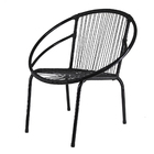 Conjunto De 3 Cadeiras Eclipse De Área, Fibra Sintética, Vara