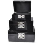 Conjunto De 3 Caixas De Madeira