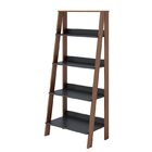 Conjunto De 3 Estantes Para Livros Escada Biblioteca 140x61cm