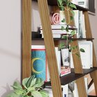 Conjunto De 3 Estantes Para Livros Escada Biblioteca 140x61cm