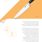 Conjunto De 3 Facas Infinity Chef Brinox 6" 8" 10" Aço Inox