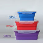 Conjunto De 3 Potes De Silicone 900/700/300 Ml D6675