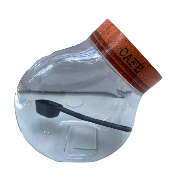 Conjunto De 3 Potes Estilo Baleiro - Cafe Acucar E Sal