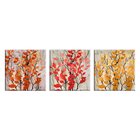 Conjunto De 3 Telas Decorativas Em Canvas Multicolor Flowers