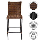 Conjunto de 4 Banquetas Alta Diplomata de Fibra Sintética