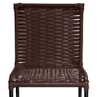 Conjunto de 4 Banquetas Alta Diplomata de Fibra Sintética