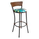 Conjunto de 4 Banquetas Alta Forts em Aço Carbono e Fibra Sin