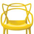 Conjunto De 4 Cadeiras Allegra Amarela