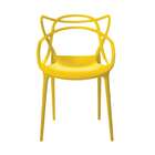 Conjunto De 4 Cadeiras Allegra Amarela