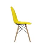 Conjunto De 4 Cadeiras Eames Botonãª Empório  Amarelo