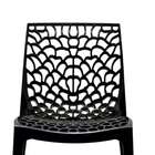 Conjunto De 4 Cadeiras Gruv Preta