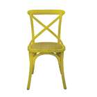 Conjunto De 4 Cadeiras Katrina Amarela