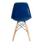 Conjunto De 4 Cadeiras Pp Base Madeira Eames Dsw-m Empório  A