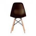 Conjunto De 4 Cadeiras Pp Base Madeira Eames Dsw-m Empório  P