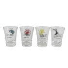 Conjunto De 4 Copos Shot Em Vidro 60 Ml Game Of Thrones