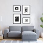 Conjunto De 4 Quadros Decorativos Premium Buda Preto