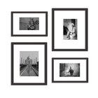 Conjunto De 4 Quadros Decorativos Premium Índia Preto