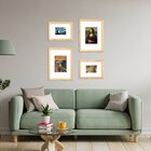 Conjunto De 4 Quadros Decorativos Premium Obras De Arte Cru